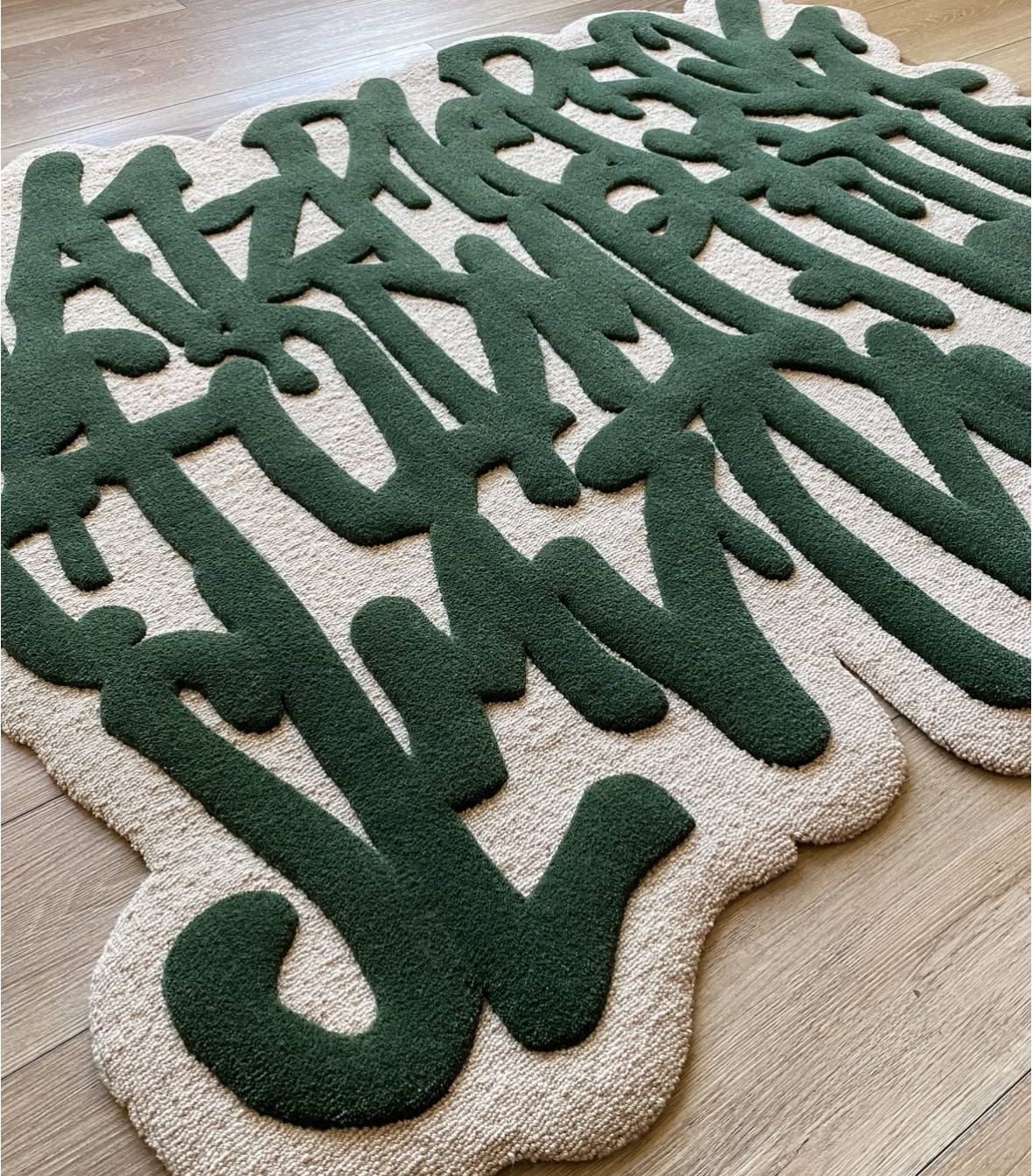 1 of 1 Genesis Address Tufted Wool Area Rug view 2