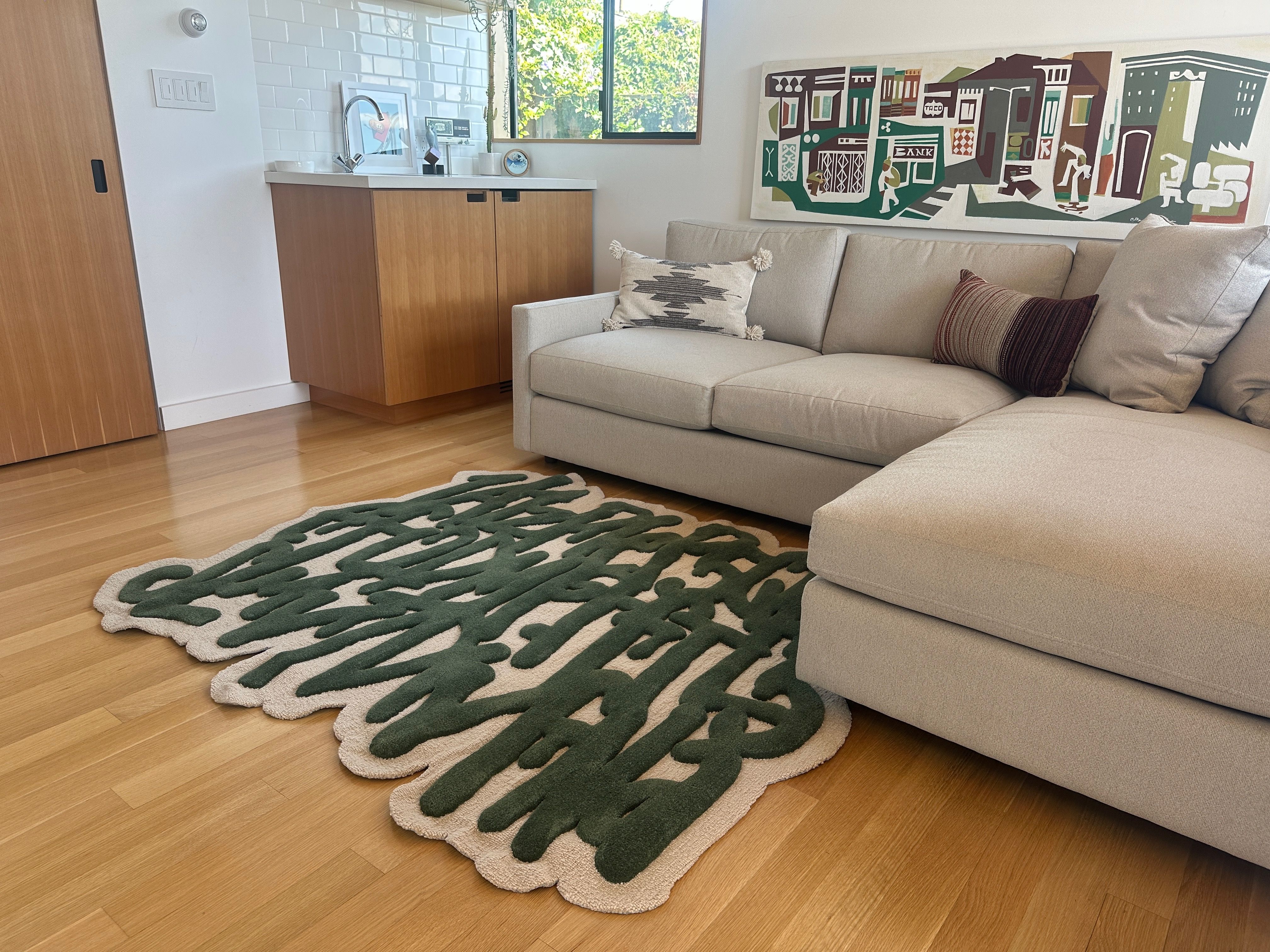 1 of 1 Genesis Address Tufted Wool Area Rug view 4