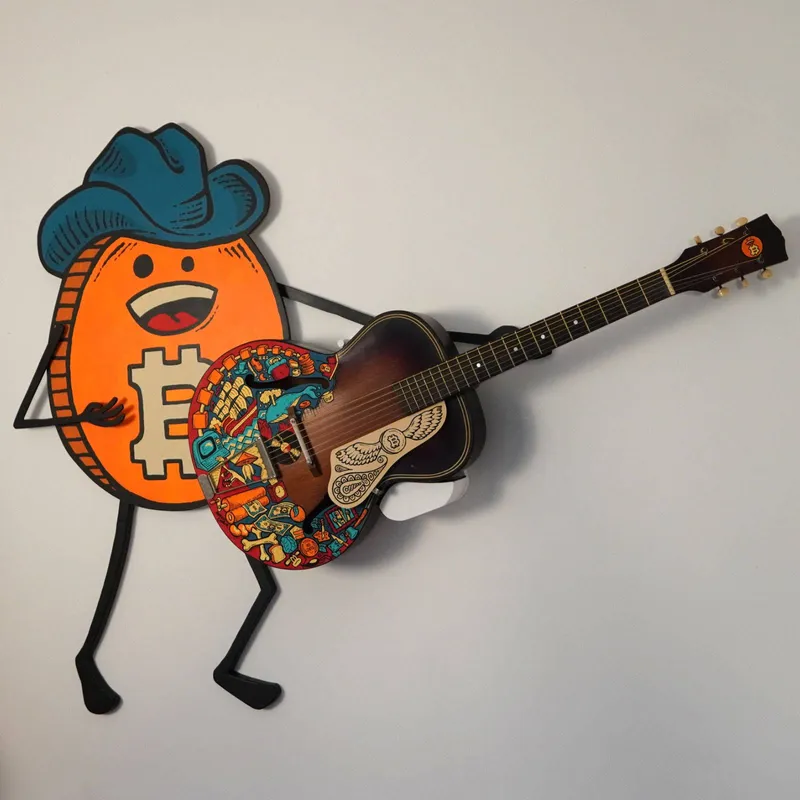 Bitcoin Guitar & Guy