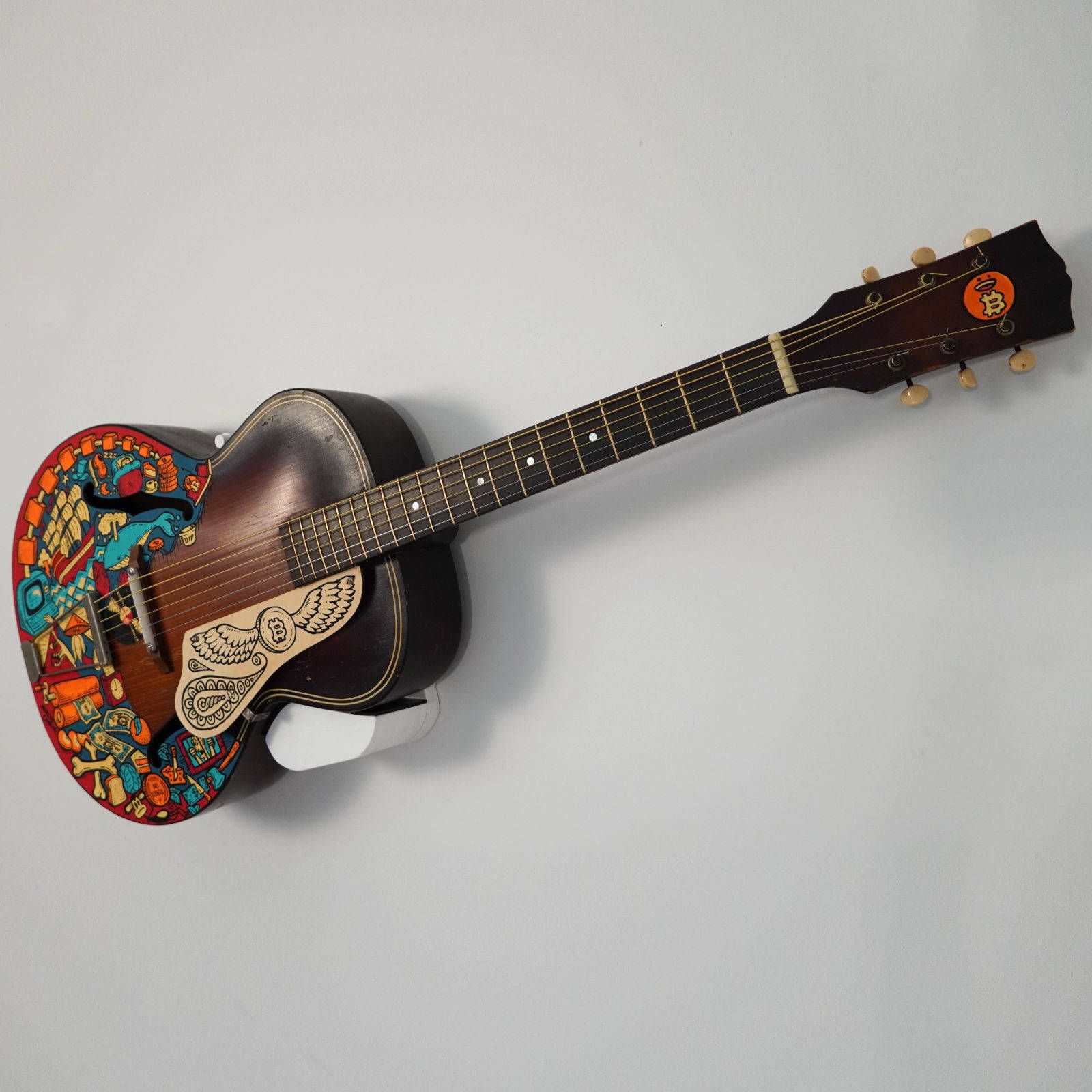 Bitcoin Guitar & Guy view 5