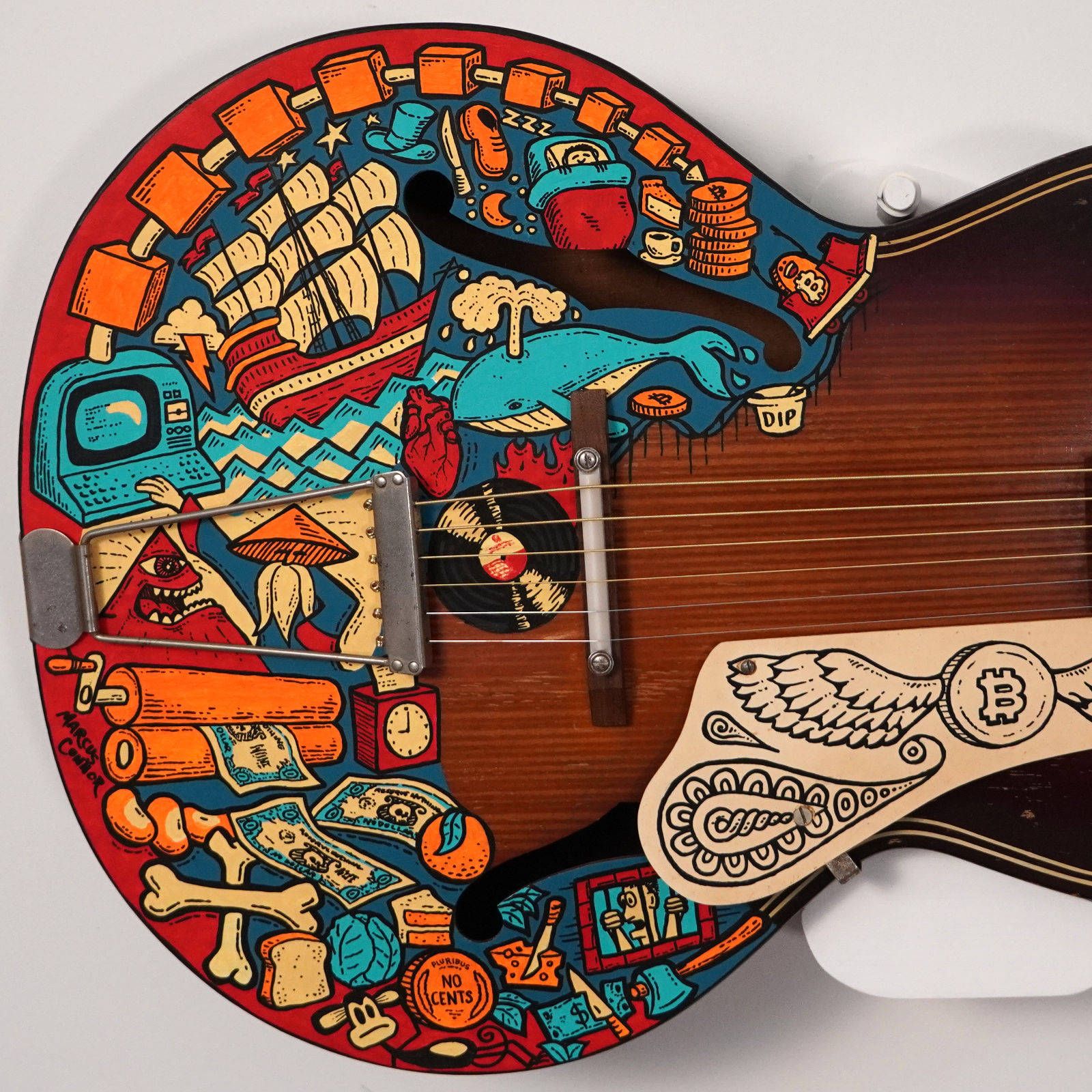 Bitcoin Guitar & Guy view 6