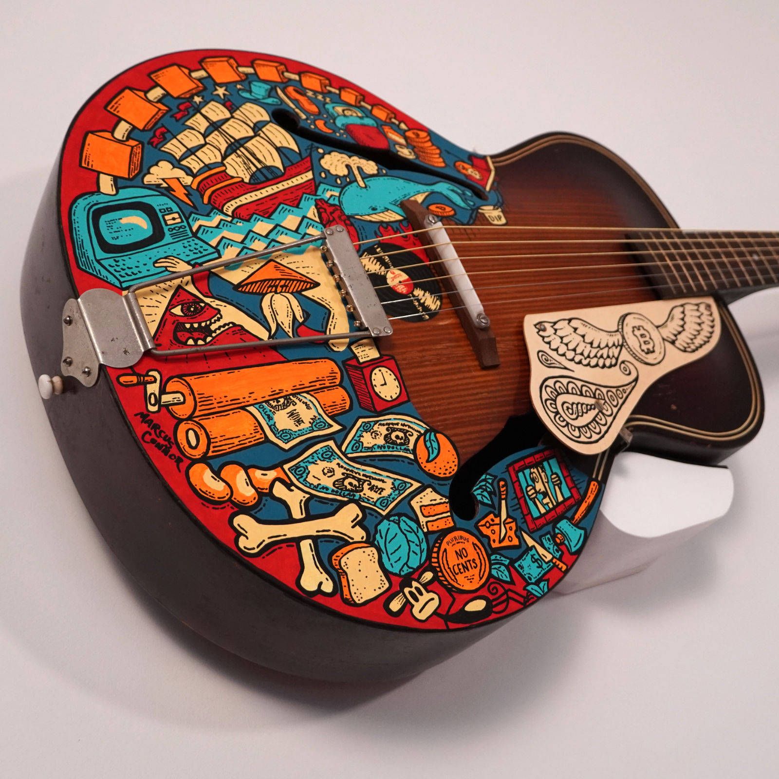 Bitcoin Guitar & Guy view 7