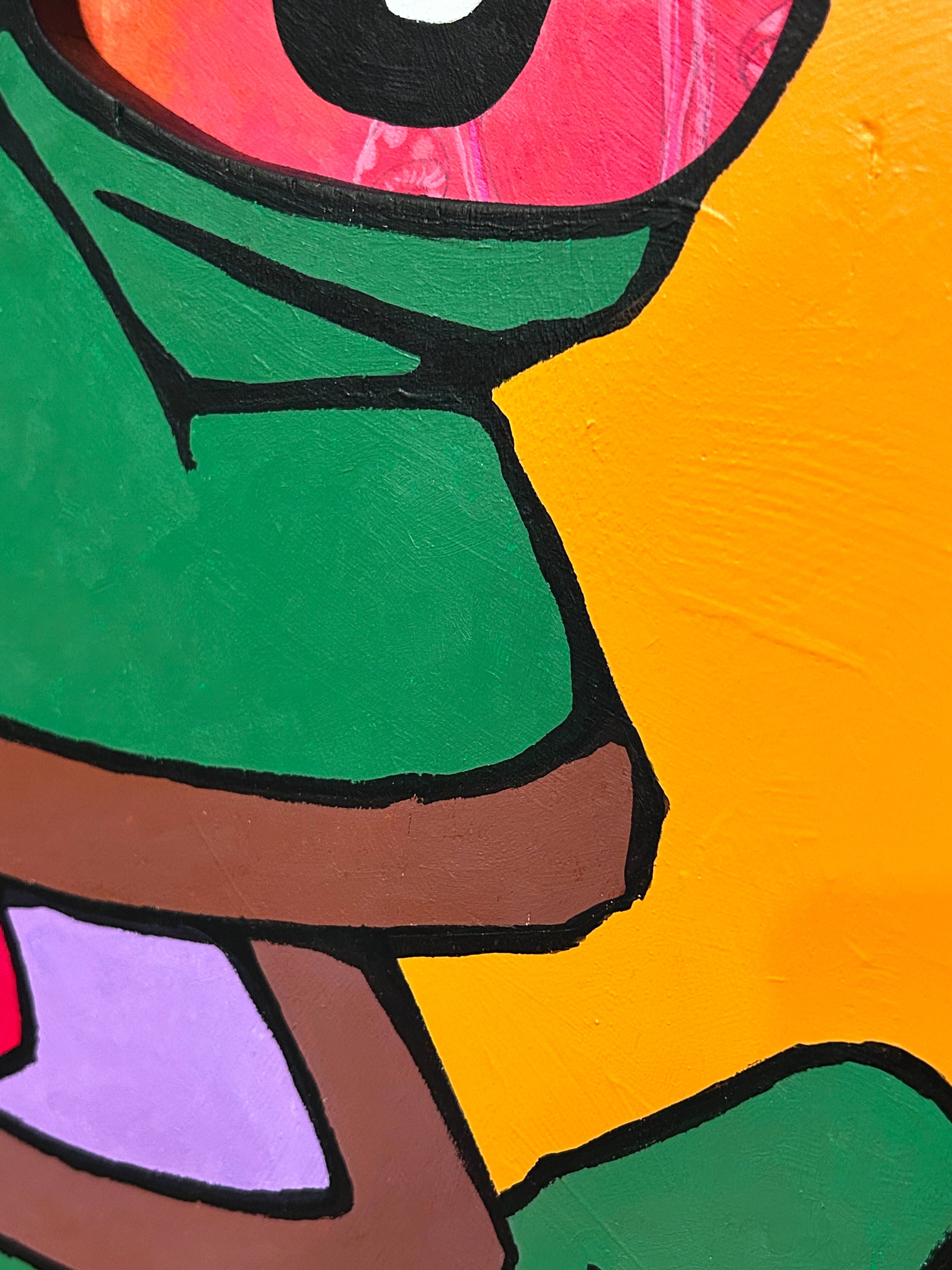 CIRCULAR PEPE Interactive Physical Painting view 2