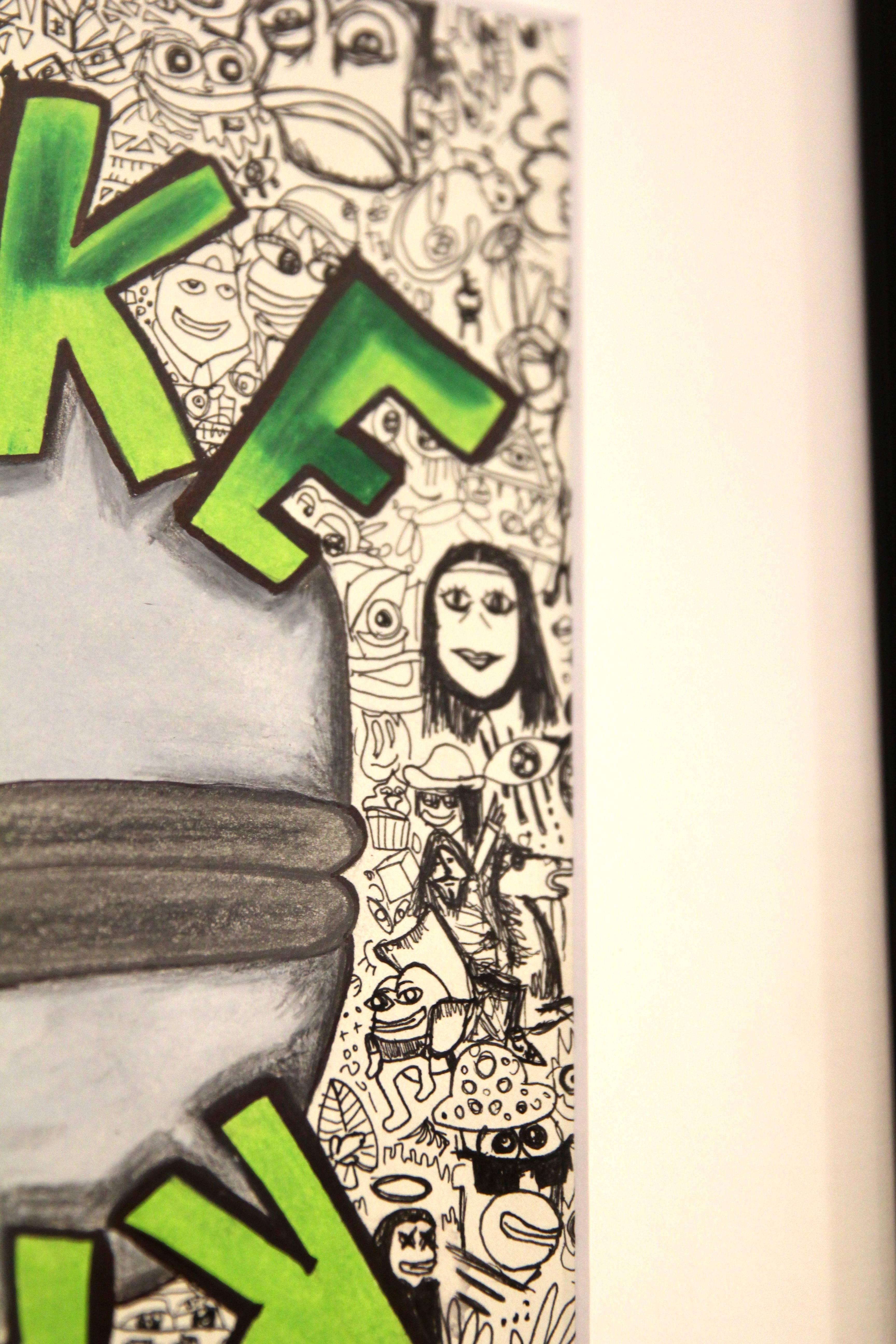 FAKEBACK - Original Artwork view 4