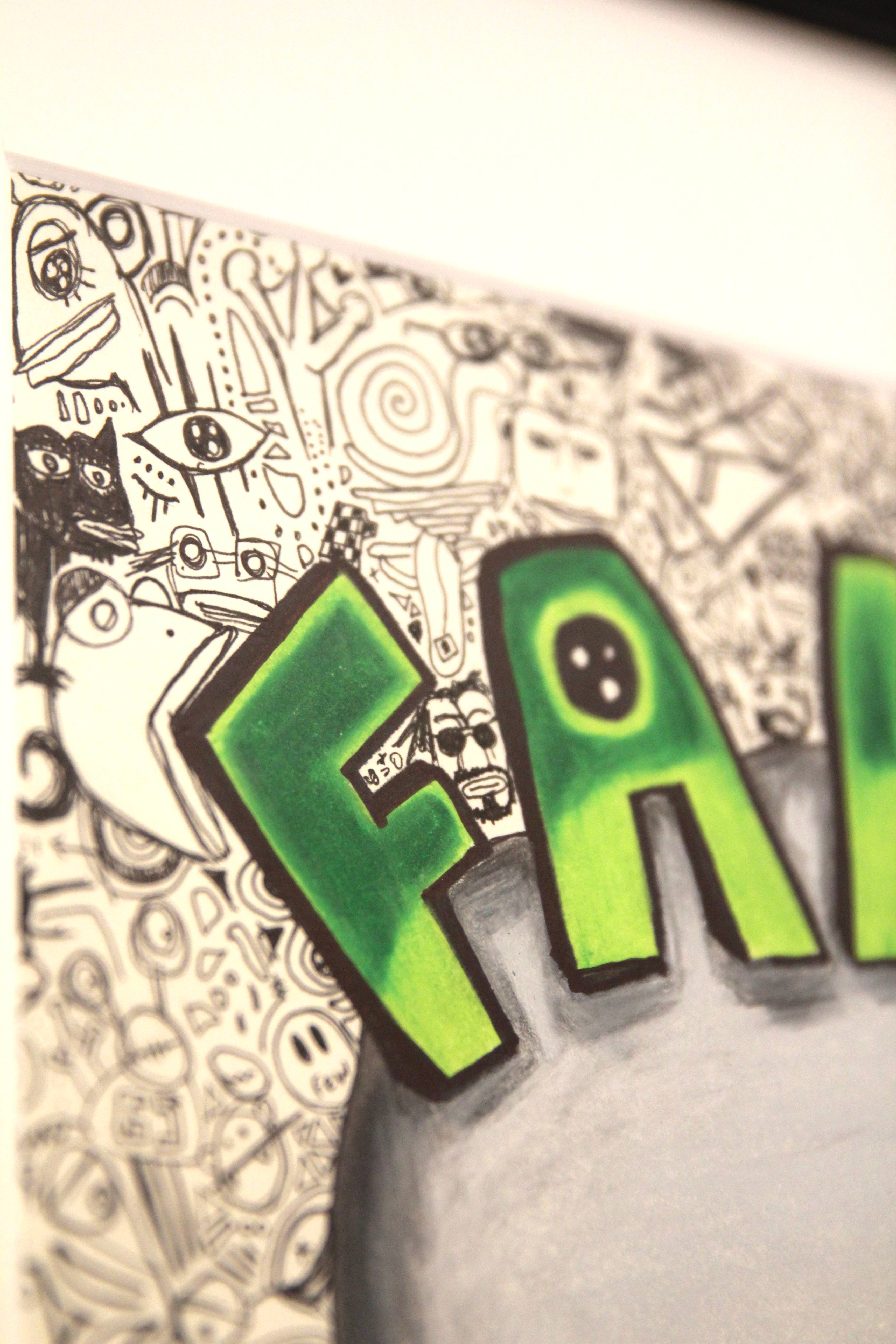 FAKEBACK - Original Artwork view 5