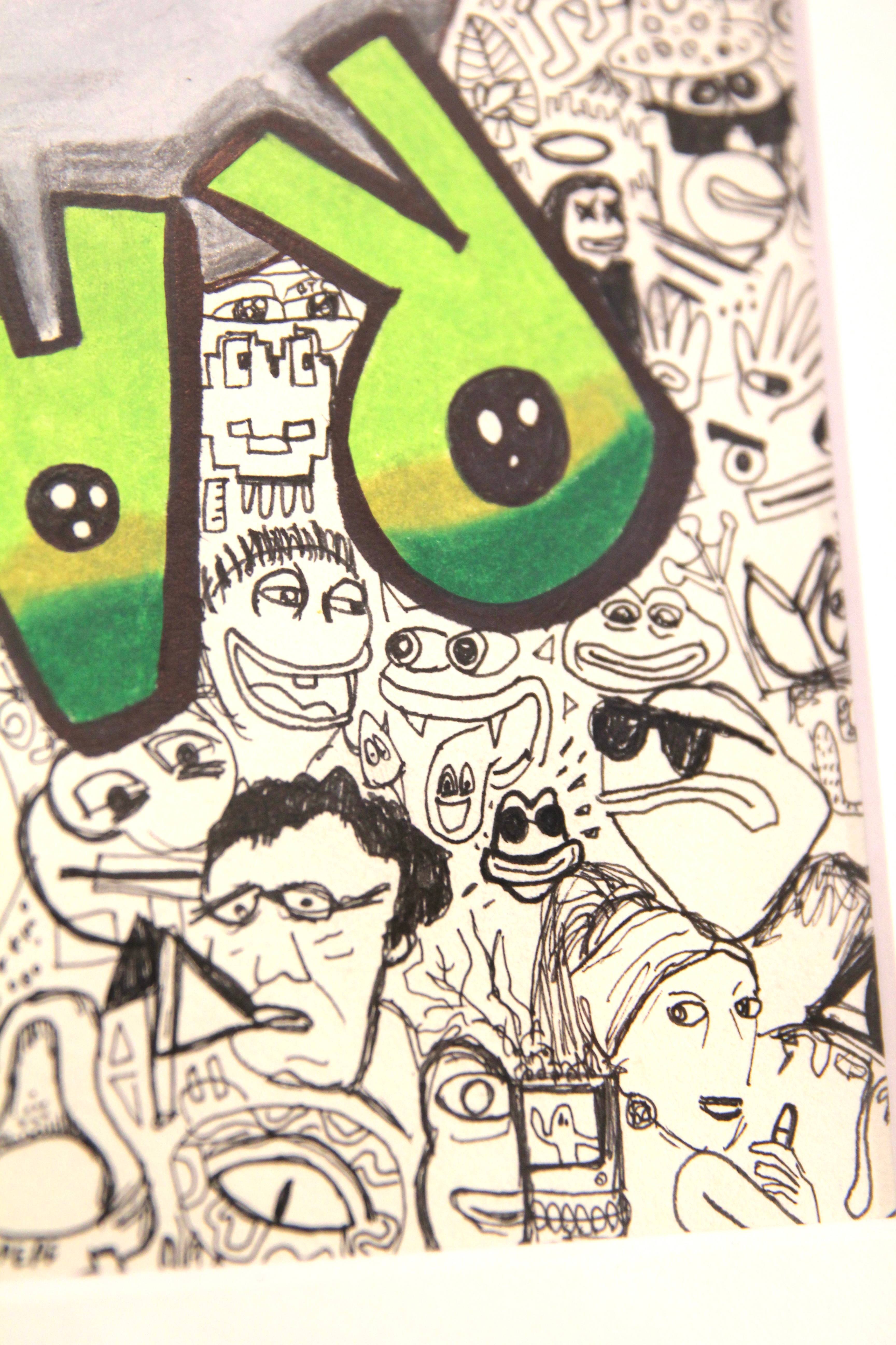 FAKEBACK - Original Artwork view 6