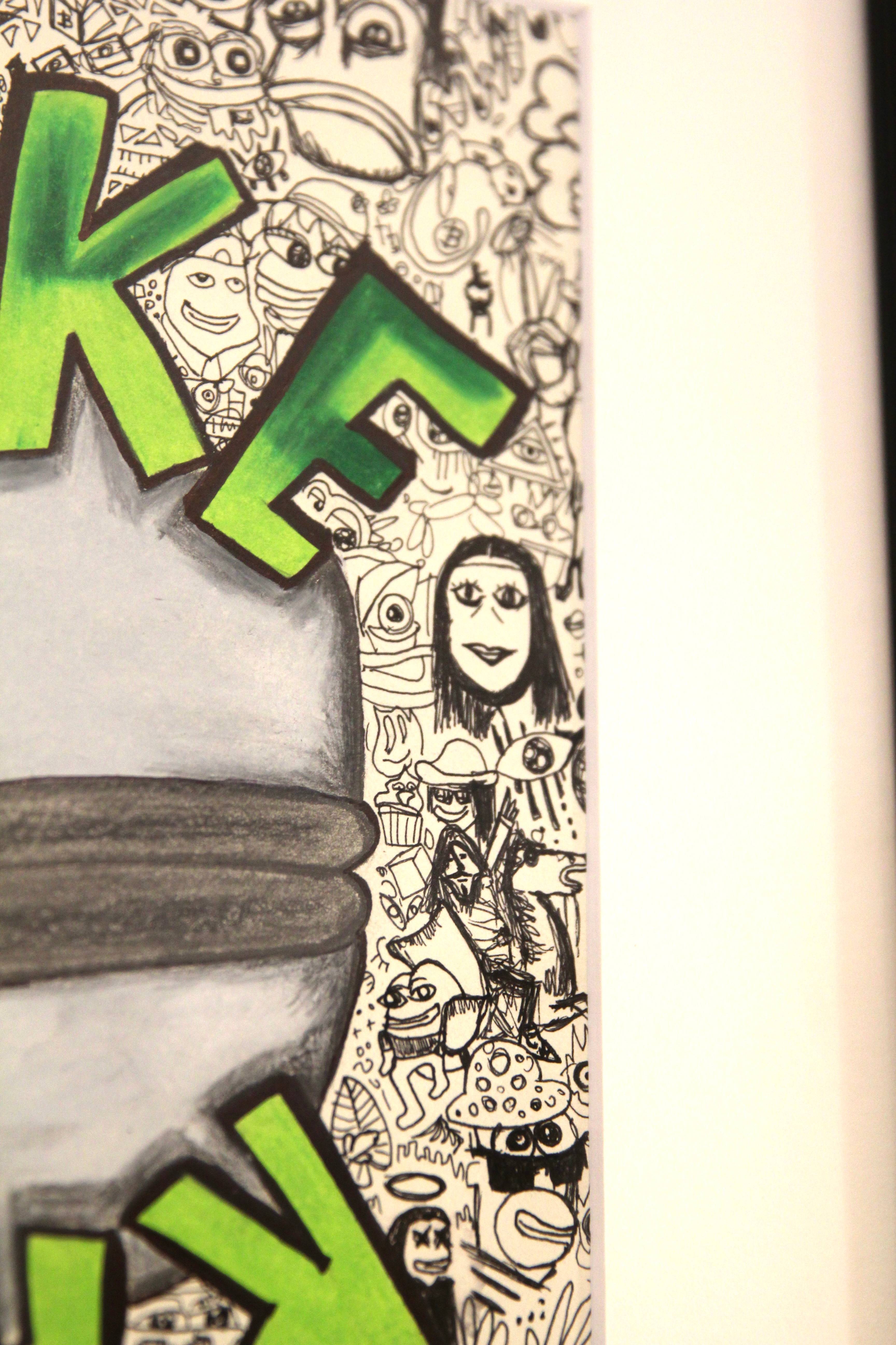 FAKEBACK - Original Artwork view 7