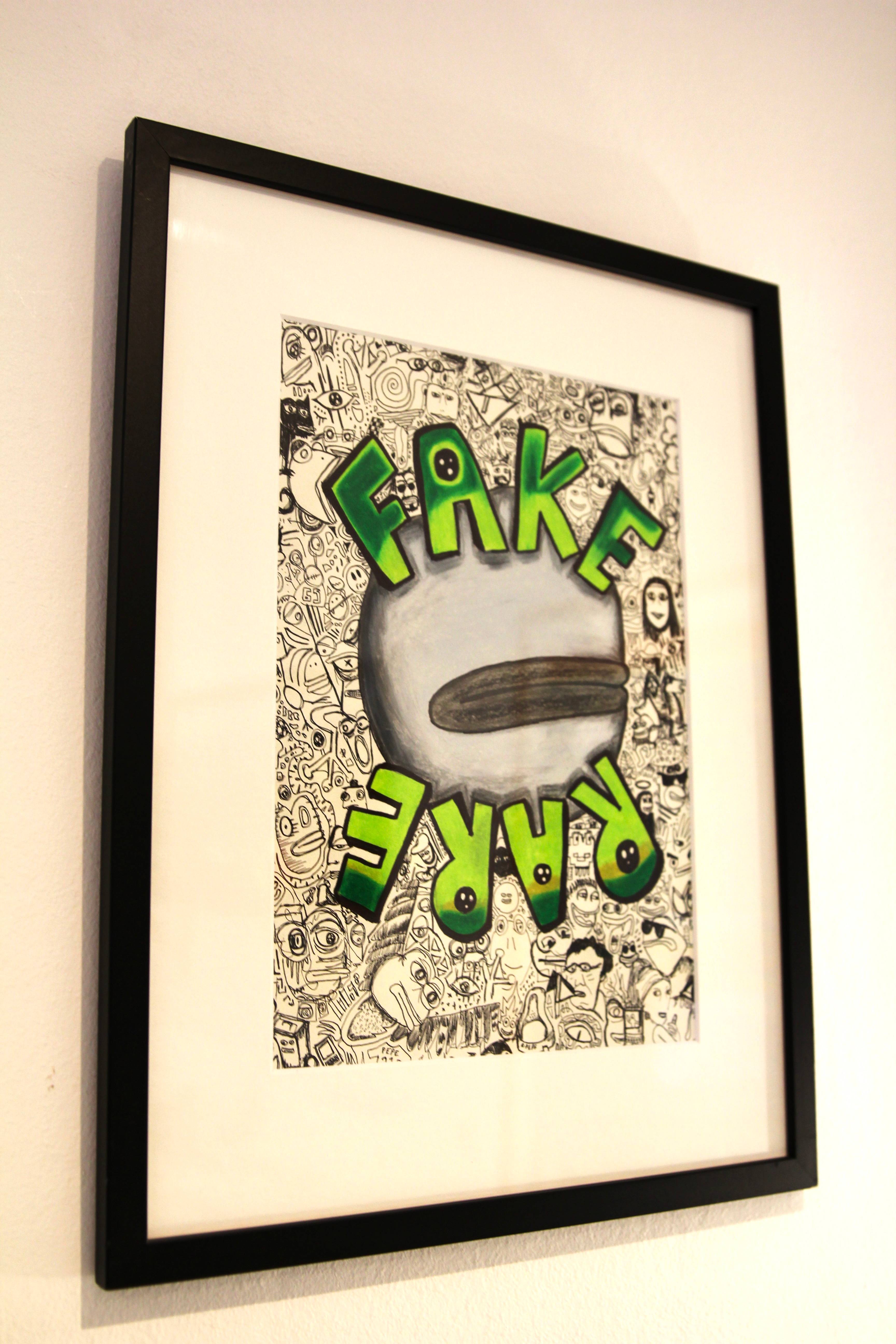 FAKEBACK - Original Artwork view 9