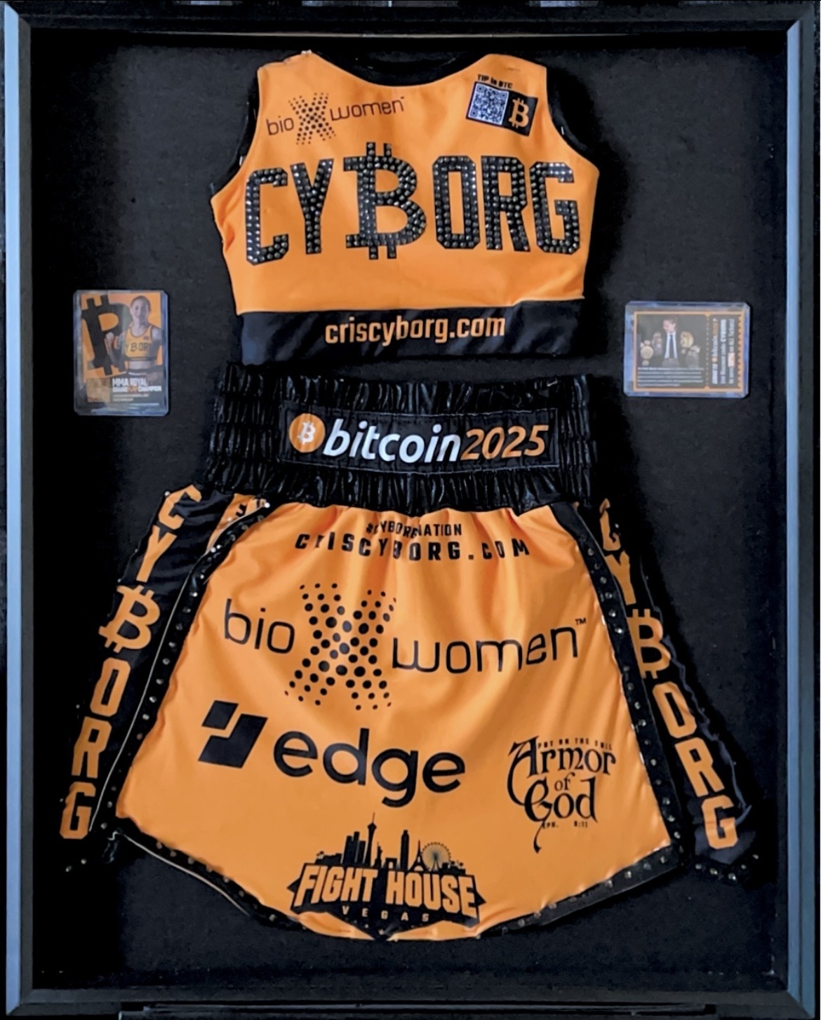 Game-worn Uniform (vs. Karen Fernandez)