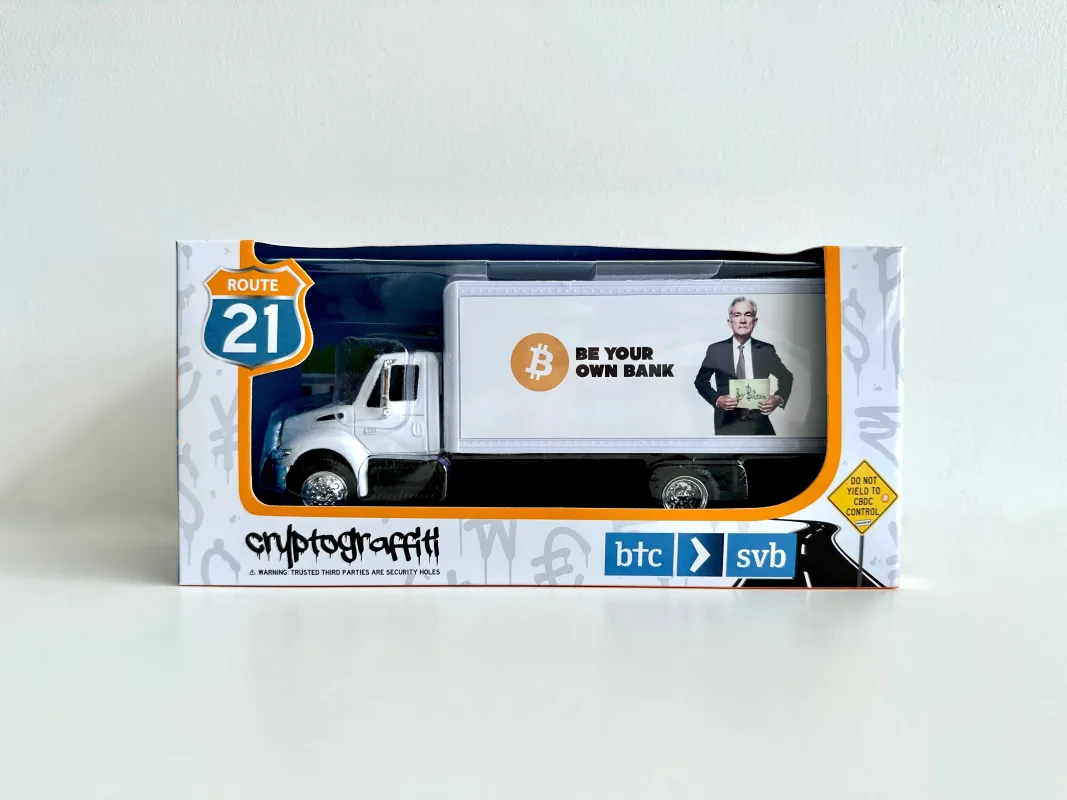 Limited-Edition Diecast BE YOUR OWN BANK Trucks