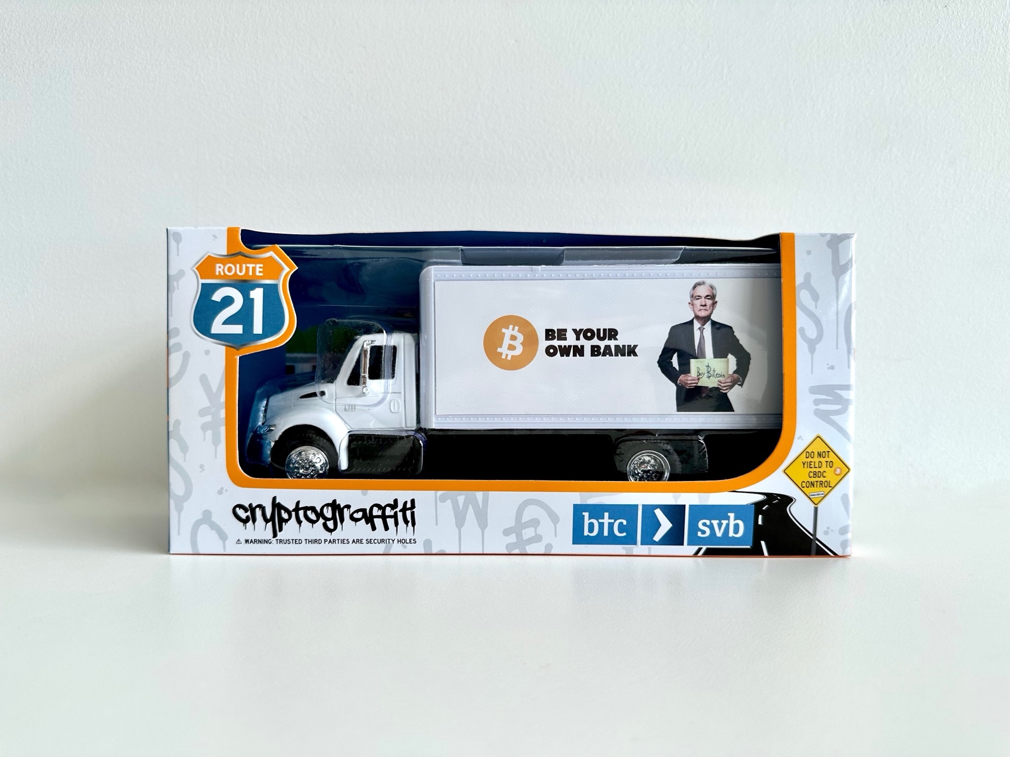 Limited-Edition Diecast BE YOUR OWN BANK Trucks