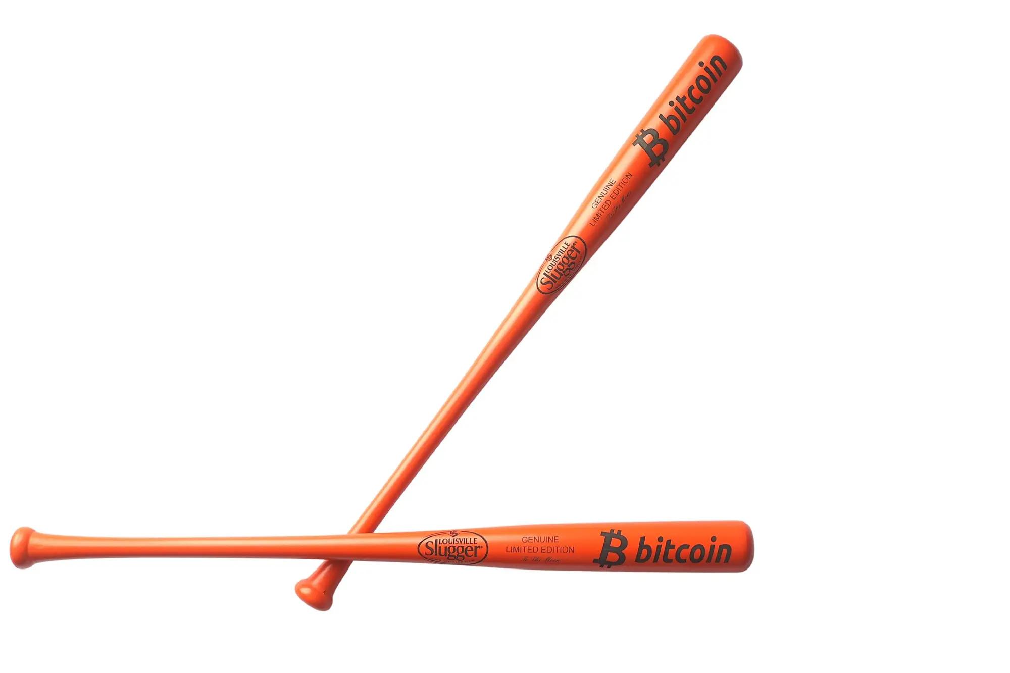 Lousville Slugger Bitcoin bat view 2