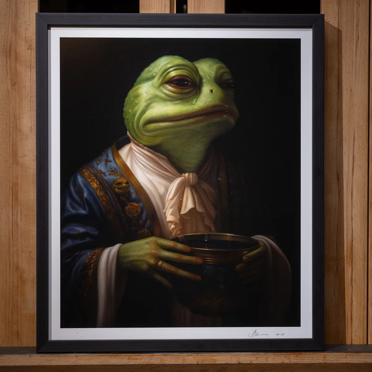 Pepevarius (1/1 Artist Proof, Framed)