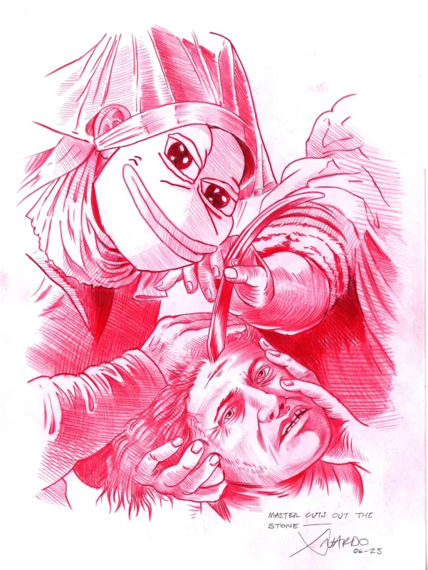 The Assistant and Patient in Red (from MCOtS)