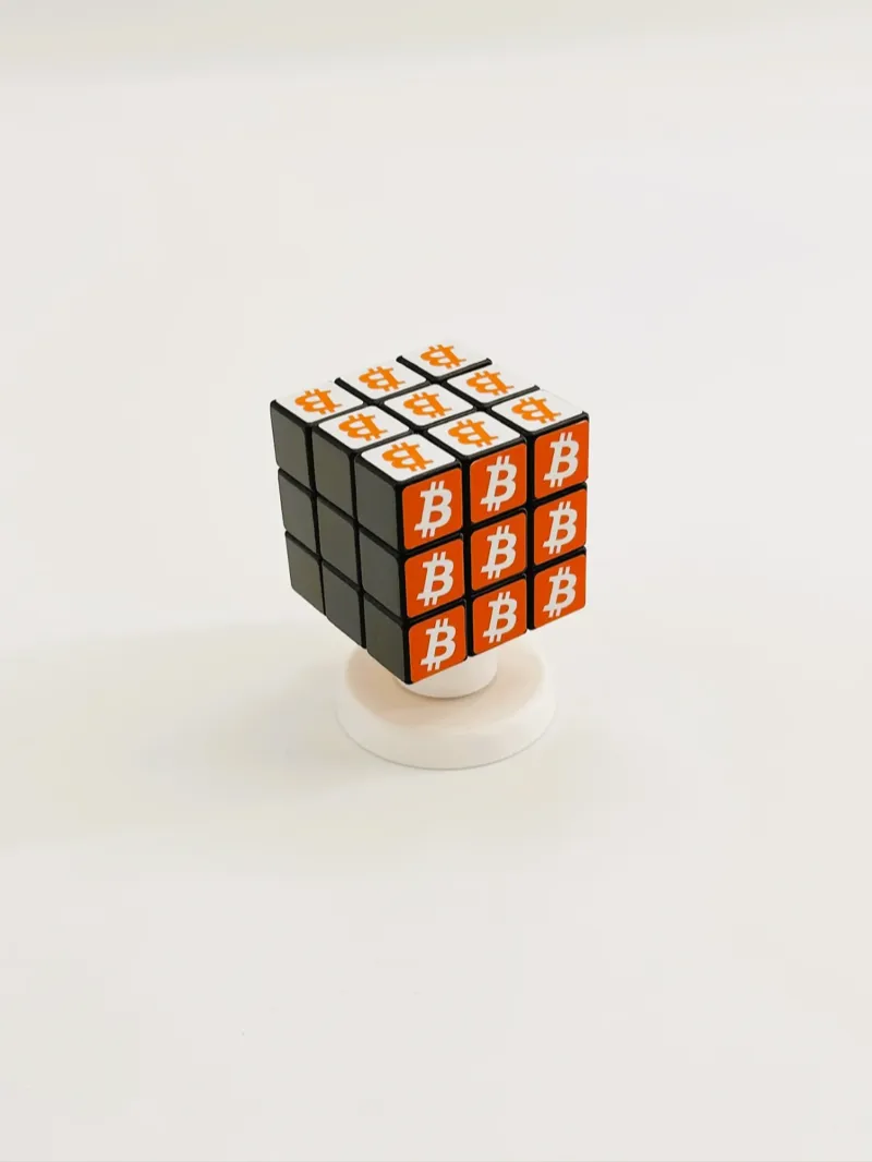 The Bitcoin Rubik's® Cube view 3